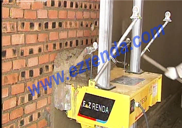 60-70m²/h Automatic Rendering Machine Ez Renda WB-09L For Internal Wall Stucco