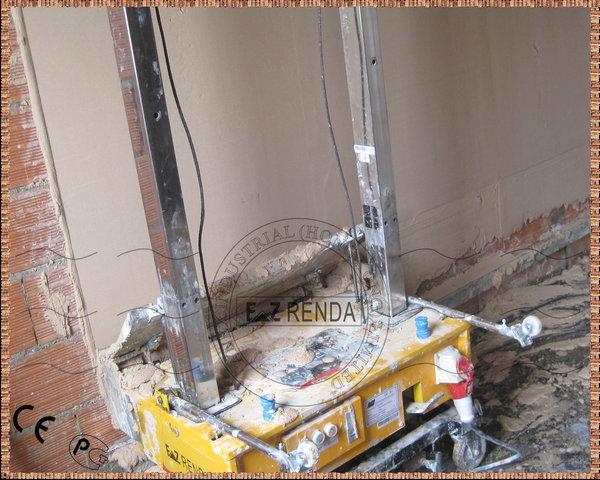 Smooth After Effects Spray Plastering Machine For Construction With Ready Mix