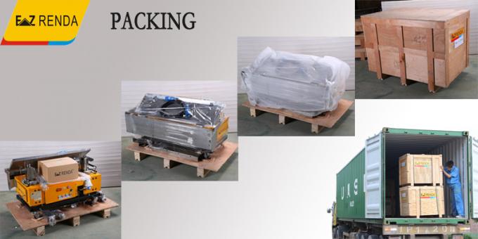 rendering machine packing and shipping