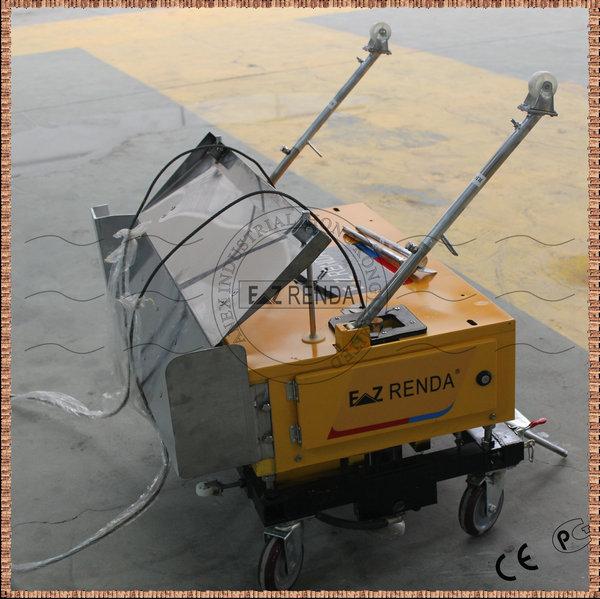 Automatic Stainless Steel Mortar Plastering Machine For Internal Wall Plastering