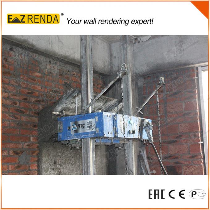 4-30mm Thickness Automatic Rendering Machine / Wall Rendering Machine Villa Use