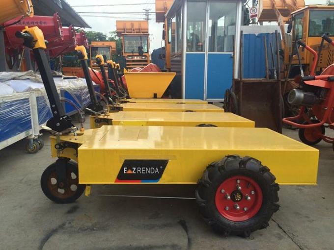 Convenient Electric Trolley Pallet With Battery , Mobile Construction Tool Trolley