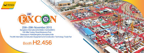 EZRENDA will attend EXCON 2015 in Bangalore India during 25th to 29th NOV in Booth H2.456