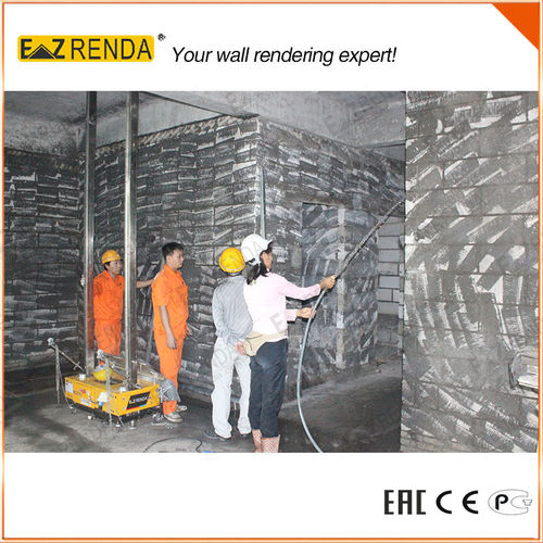 The Building Materials of Nanotech,The Building Machine of EZ RENDA plastering machine