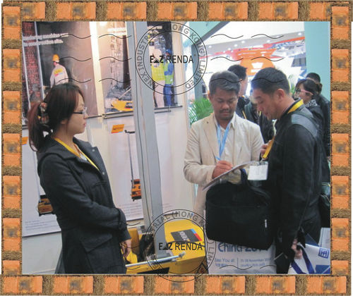 EZ RENDA participated the Germany export show say Bauma china 2012