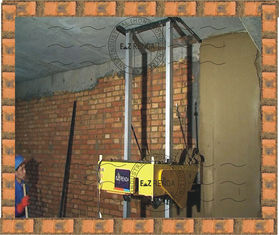 Patent Certificated Automatic Wall Rendering Machine WB-09 1350mm Width For Cement Plastering
