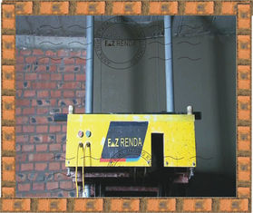 External Wall Ez Renda Rendering Machine With 4mm - 30mm Thickness