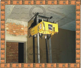 China Mortar Plastering Machine For Internal Wall 4mm - 30mm Thick supplier