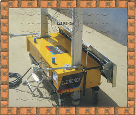 2.2Kw Spray Mortar Wall Rendering Machine Three Phase up to 5 m Height For Building Plaster