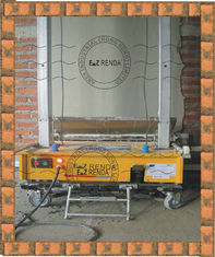 Cement Plaster Rendering Machine EZ RENDA 500mm Width For Mortar Construction