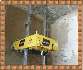 China Lime Mortar Automatic Wall Rendering Machine 800mm * 1250mm * 500mm supplier