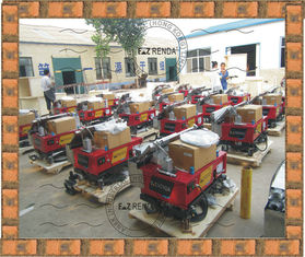 China Auto Cement Plastering Machine For Concrete External Wall 80 m²/ h supplier