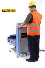Portable & Mini Automatic Rendering Machine / Wall Plastering Equipment