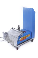 China mobile auto wall plastering machine render mortar touch screen one person operate easily supplier