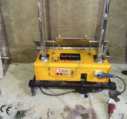 Electrical Cement Spray Plastering Machine With 100cm Trowel For House