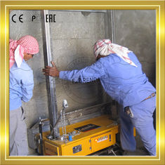 Gypsum Plaster Automatic Plastering Machine For villas Single Phase 220V 50HZ / 60HZ 100kg