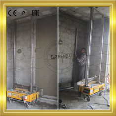 China Stainless Steel 304 Plaster Rendering Machine Block Wall 1200mm Spray Render Machine supplier