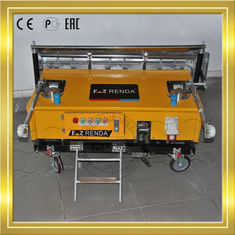 China Brick Wall Render Machine With Cemen Mortar Smooth Surface Finishing supplier