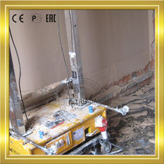 China Portable Mortar Spray Machine Internal Wall With Gypsum Mortar supplier