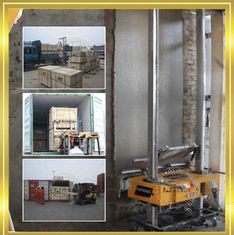China Professional Construction Wall Plastering Machine For Brick Wall Block supplier